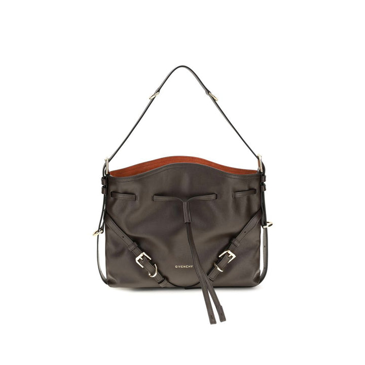 Brown Calf Leather Bos Taurus Backet Bag Givenchy