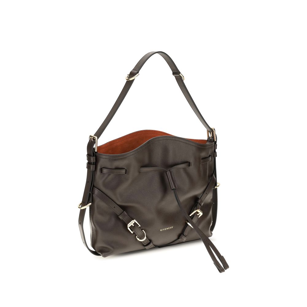 Brown Calf Leather Bos Taurus Backet Bag Givenchy