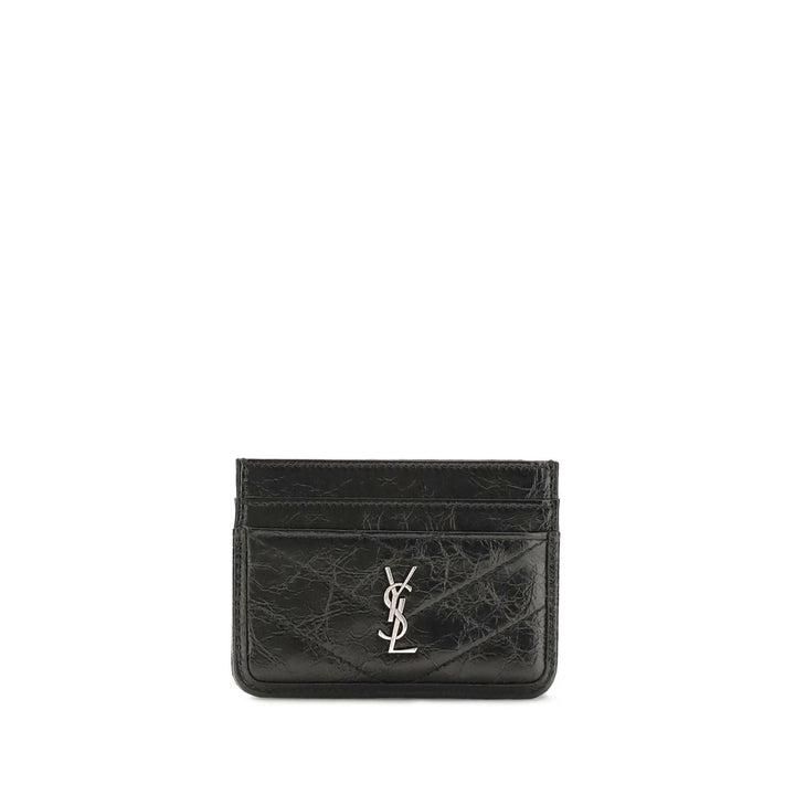 Black Calf Leather Bos Taurus Shoulder Bag Saint Laurent
