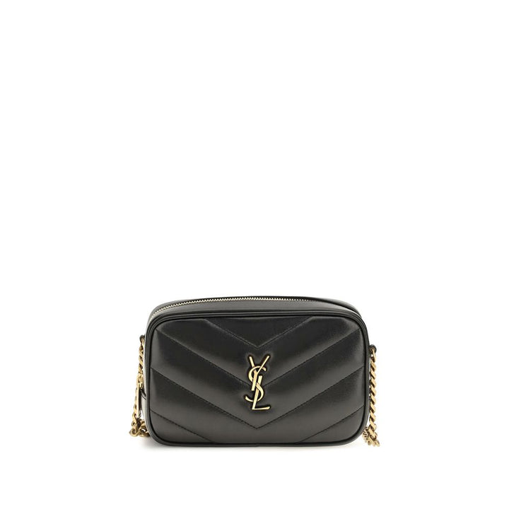 Black Lamb Ovis Aries Aries Shoulder Bag Saint Laurent