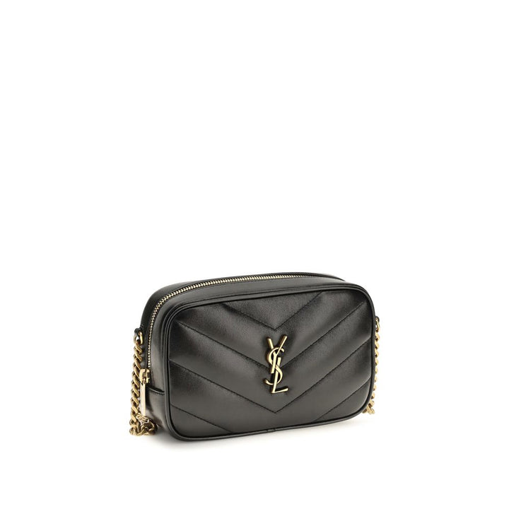 Black Lamb Ovis Aries Aries Shoulder Bag Saint Laurent
