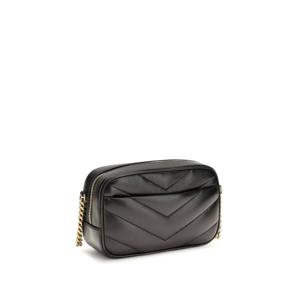 Black Lamb Ovis Aries Aries Shoulder Bag Saint Laurent