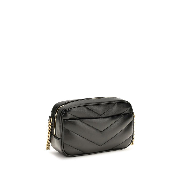 Black Lamb Ovis Aries Aries Shoulder Bag Saint Laurent