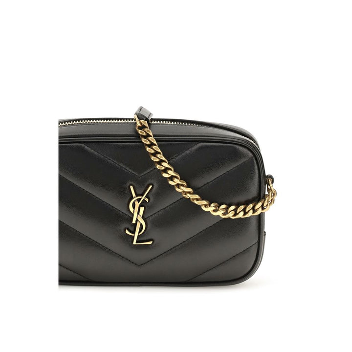 Black Lamb Ovis Aries Aries Shoulder Bag Saint Laurent