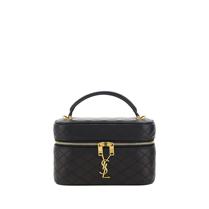 Black Lamb Ovis Aries Aries Shoulder Bag Saint Laurent