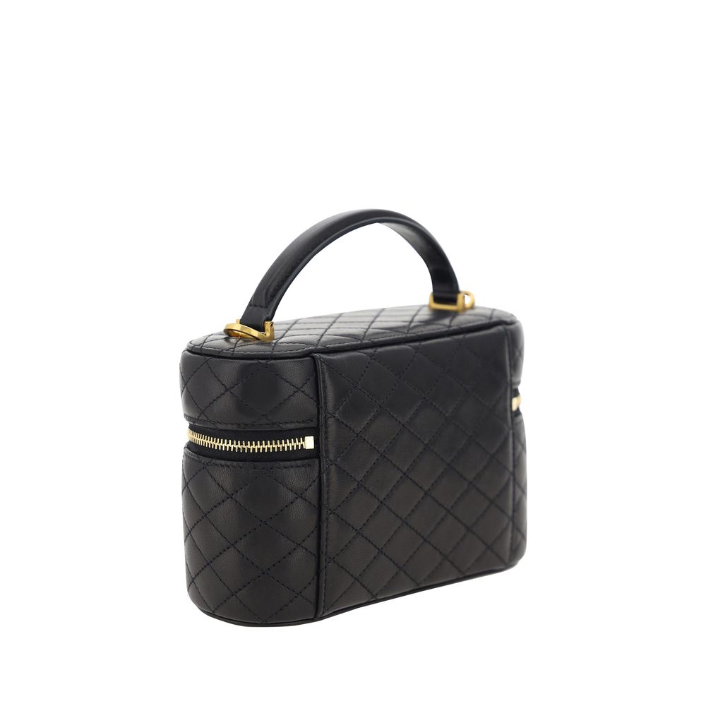 Black Lamb Ovis Aries Aries Shoulder Bag Saint Laurent