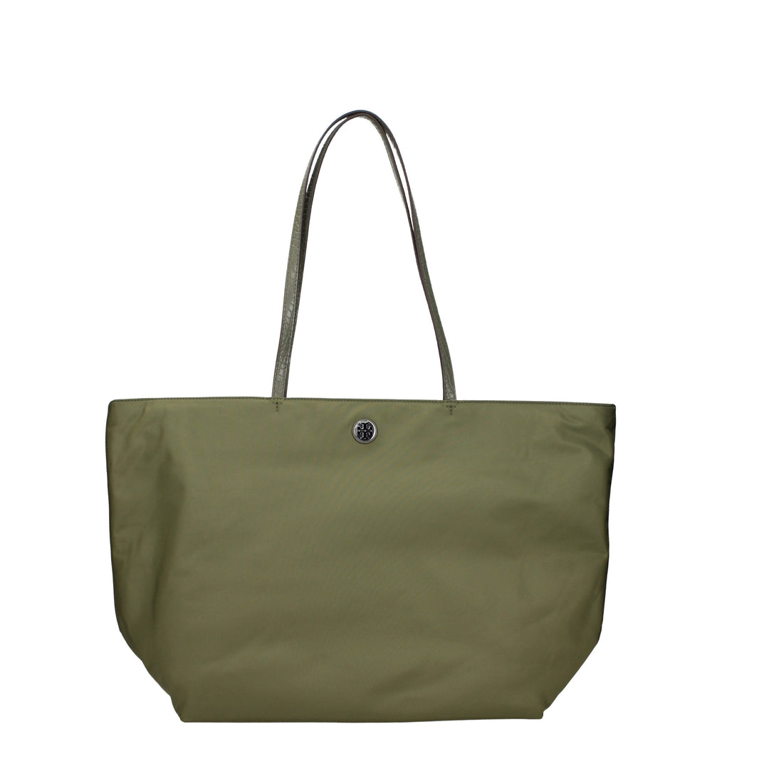 Green Fabric Shoulder Bag Tory Burch