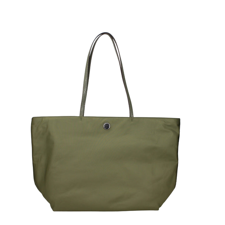 Green Fabric Shoulder Bag Tory Burch