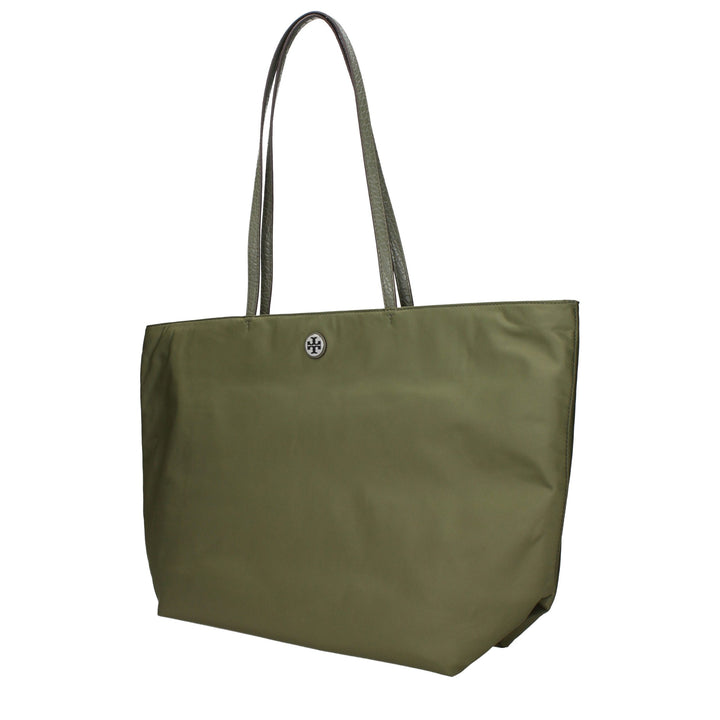 Green Fabric Shoulder Bag Tory Burch
