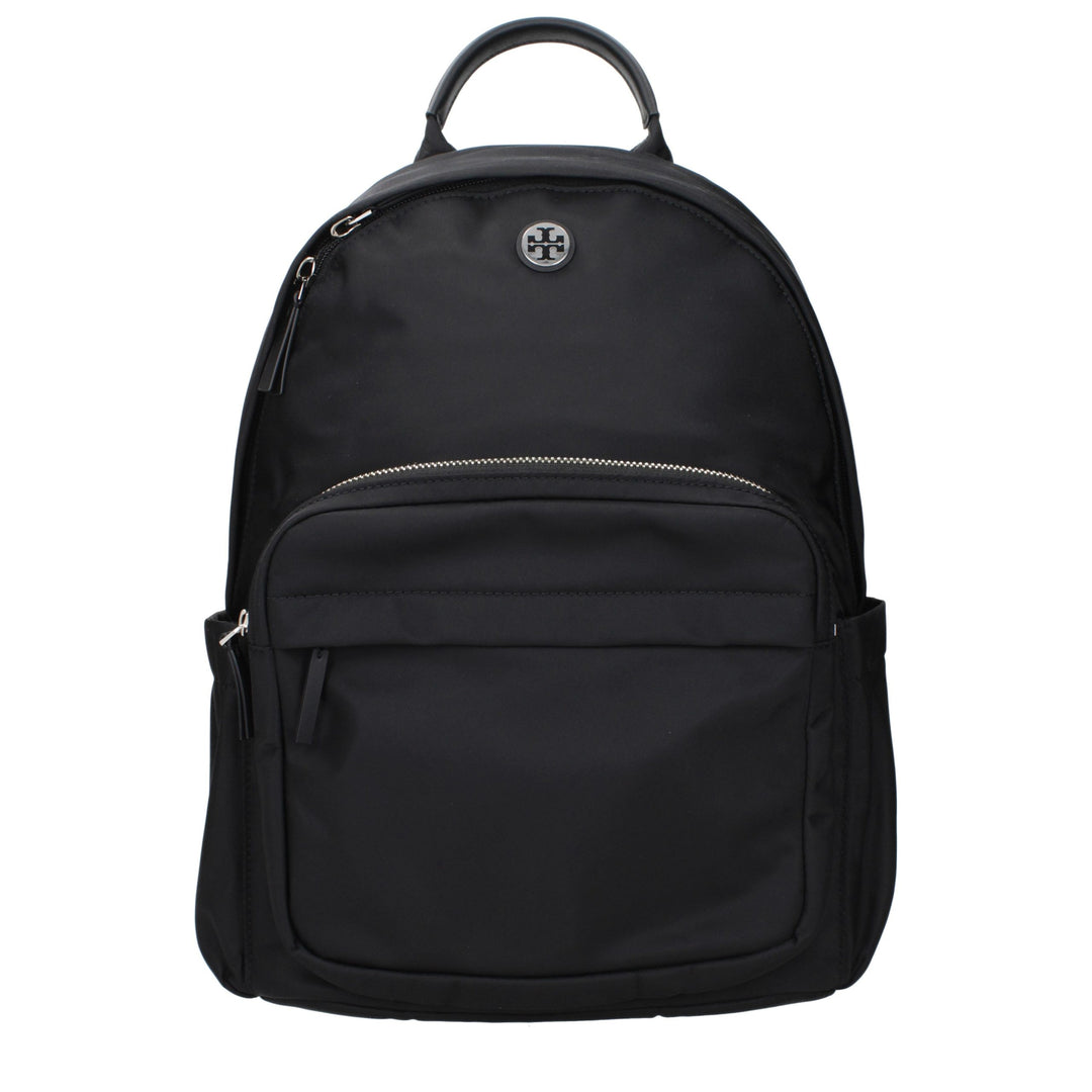 Black Nylon Backpack Tory Burch