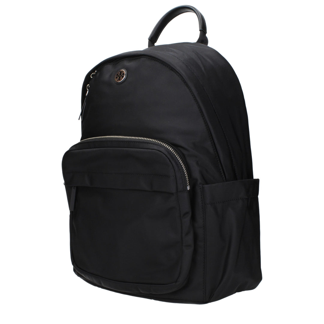 Black Nylon Backpack Tory Burch