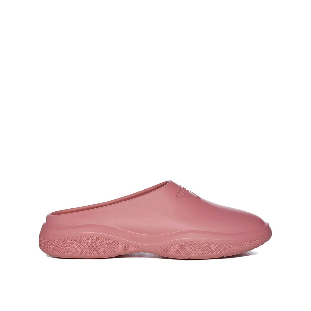 Multicolor Rubber Mules Prada