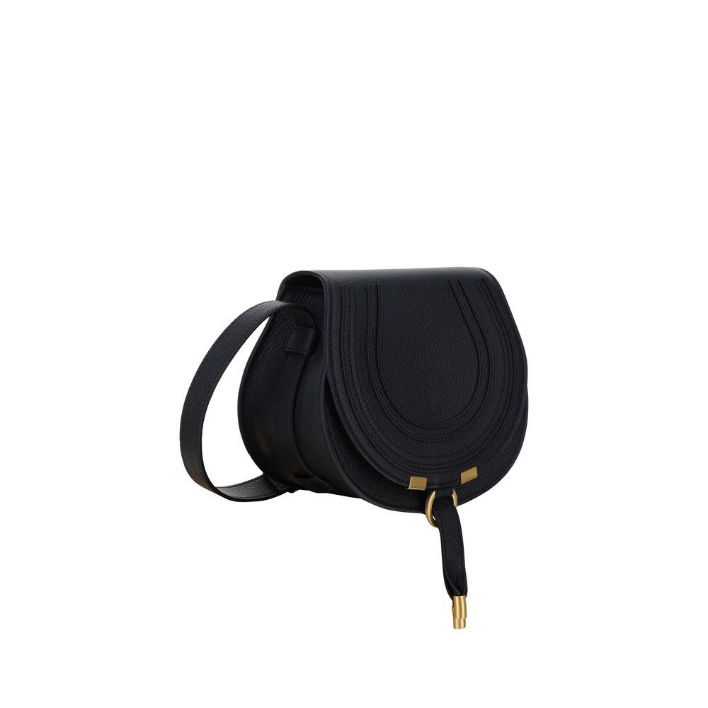 Black Calf Leather Bos Taurus Shoulder Bag Chloé