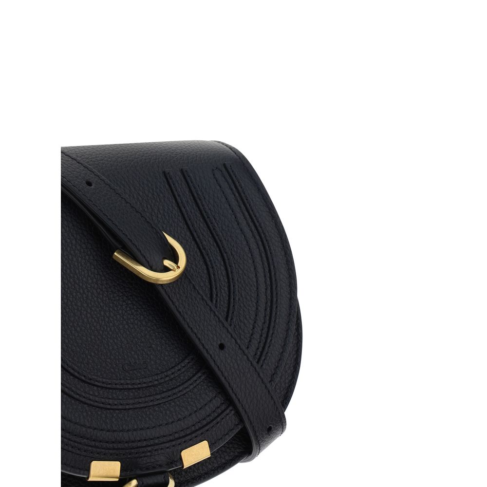 Black Calf Leather Bos Taurus Shoulder Bag Chloé