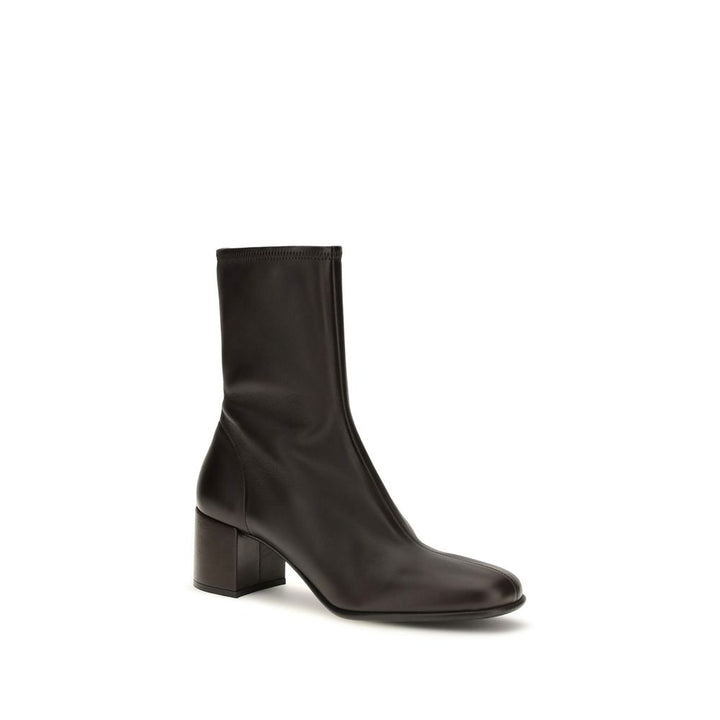 Brown Lamb Ovis Aries Aries Ankle Boots Prada