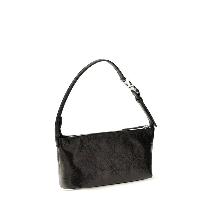 Black Calf Leather Bos Taurus Clutch Bag Fendi