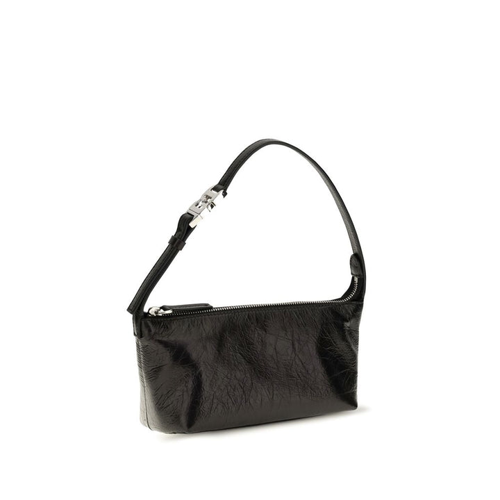 Black Calf Leather Bos Taurus Clutch Bag Fendi