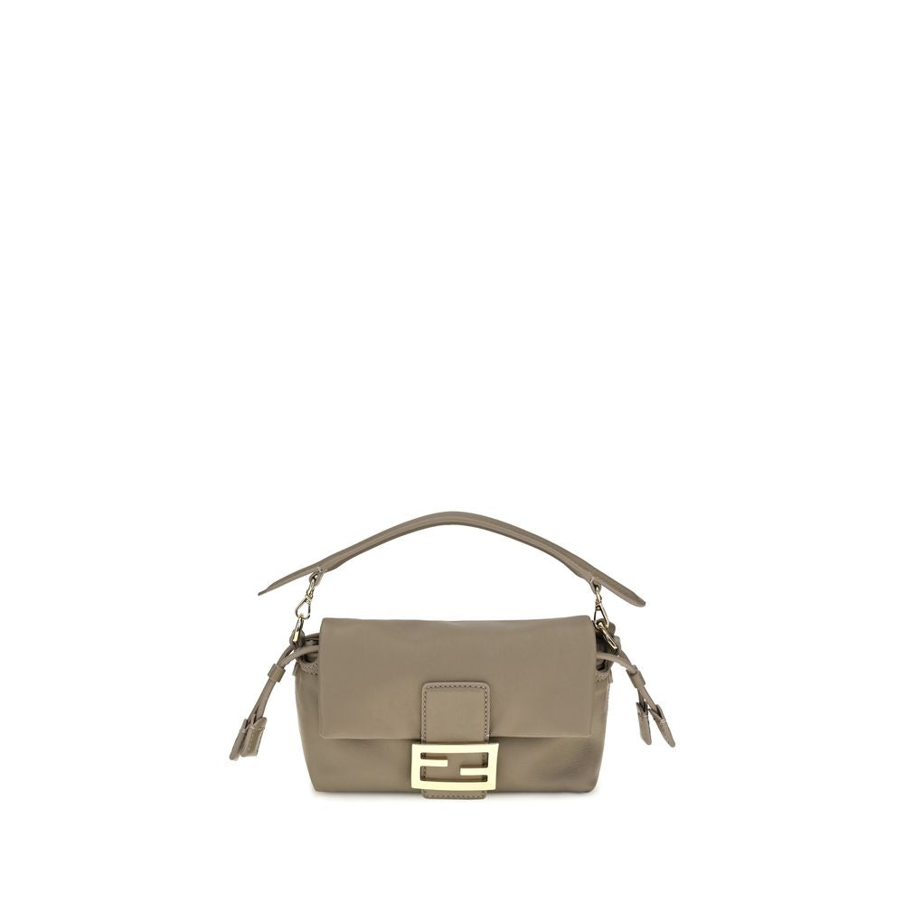 Beige Lamb Ovis Aries Aries Shoulder Bag Fendi