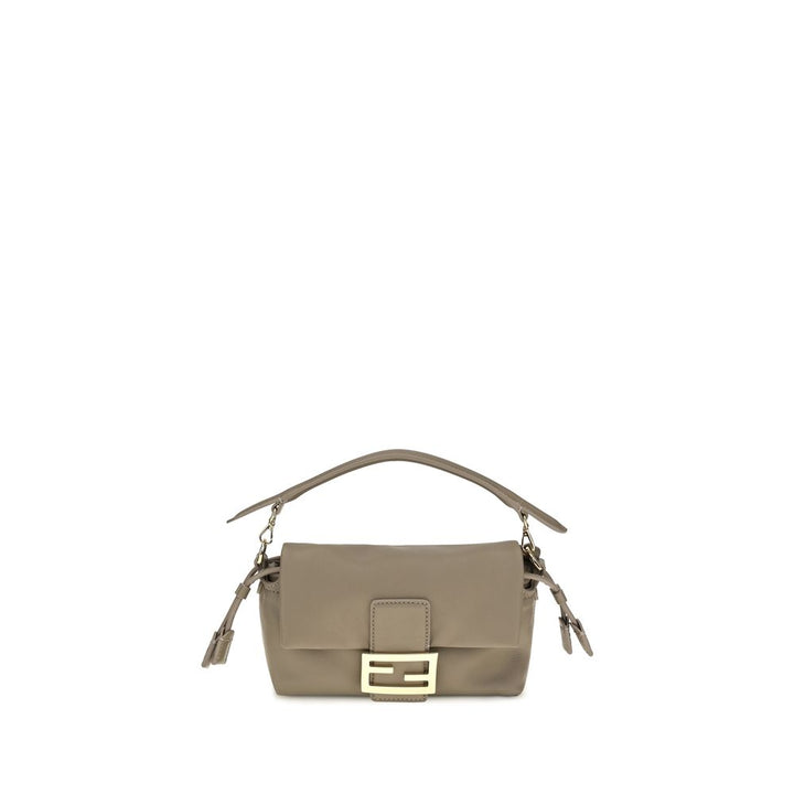 Beige Lamb Ovis Aries Aries Shoulder Bag Fendi