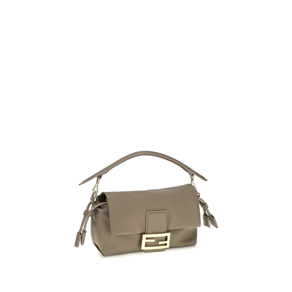 Beige Lamb Ovis Aries Aries Shoulder Bag Fendi