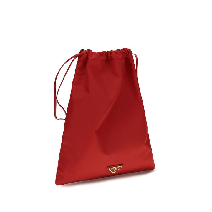 Multicolor Polyamide Clutch Bag Prada