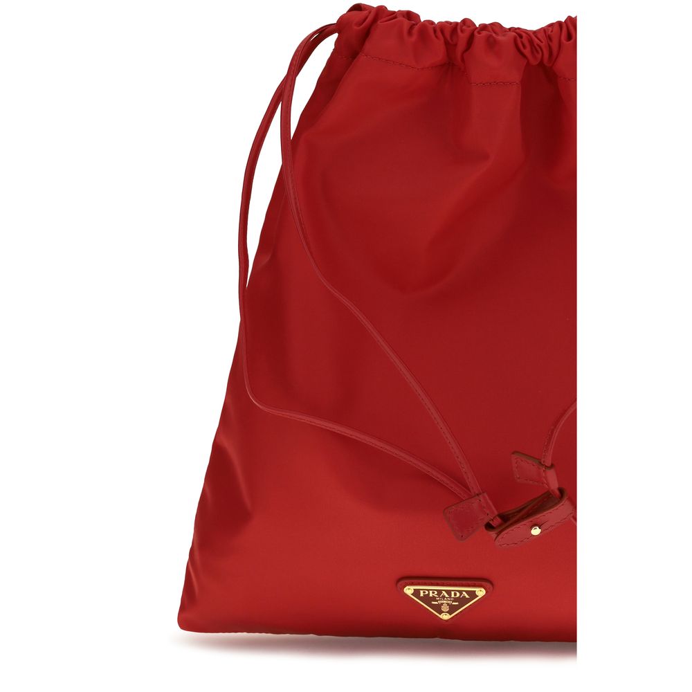 Multicolor Polyamide Clutch Bag Prada