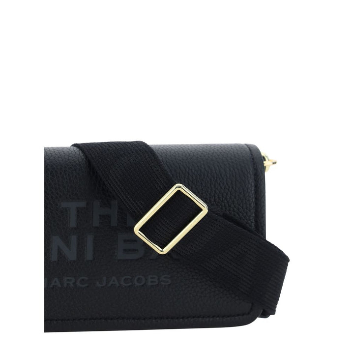 Black Calf Leather Bos Taurus Shoulder Bag Marc Jacobs