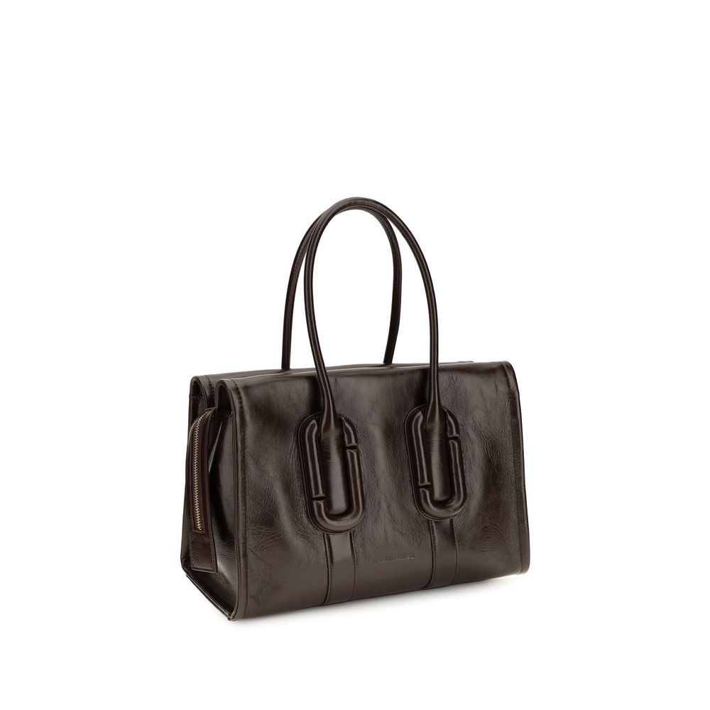 Brown Calf Leather Bos Taurus Shoulder Bag Marc Jacobs