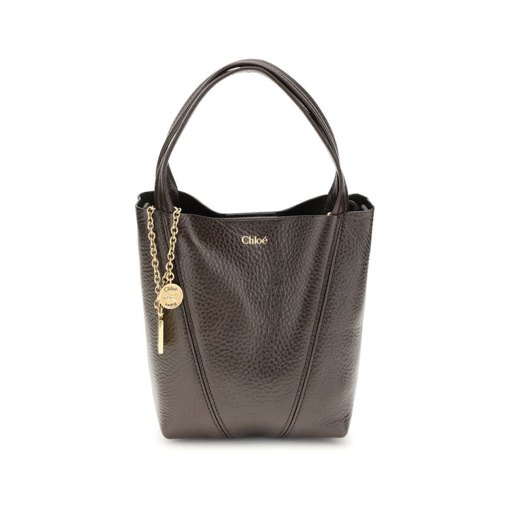 Brown Calf Leather Bos Taurus Shoulder Bag Chloé