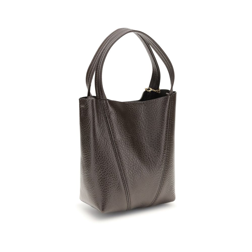 Brown Calf Leather Bos Taurus Shoulder Bag Chloé