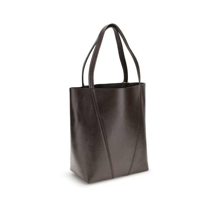 Brown Calf Leather Bos Taurus Shoulder Bag Chloé