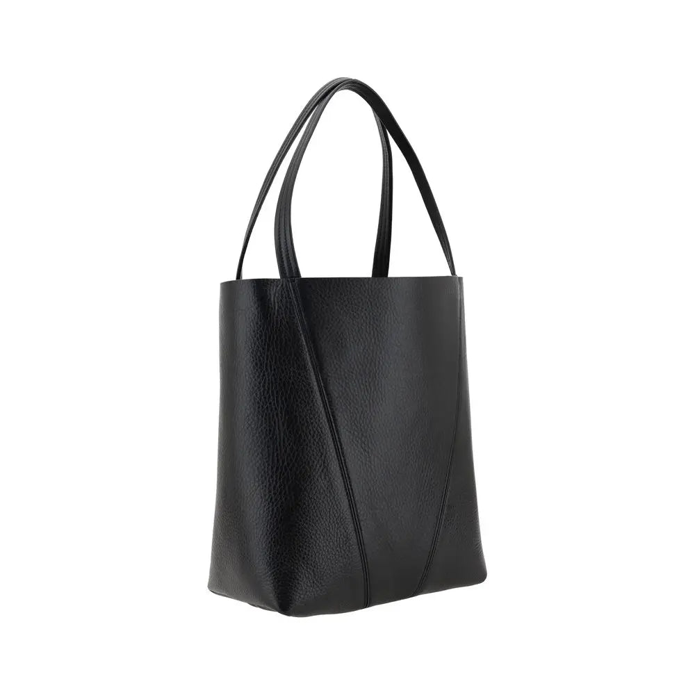 Black Calf Leather Bos Taurus Shoulder Bag Chloé
