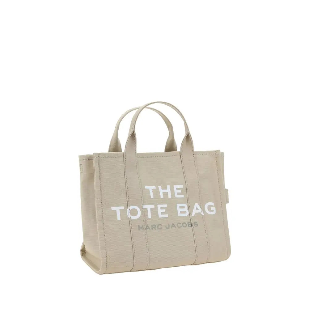 Beige Cotton Handbag Marc Jacobs