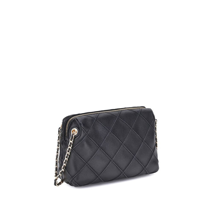 Black Calf Leather Bos Taurus Shoulder Bag Tory Burch
