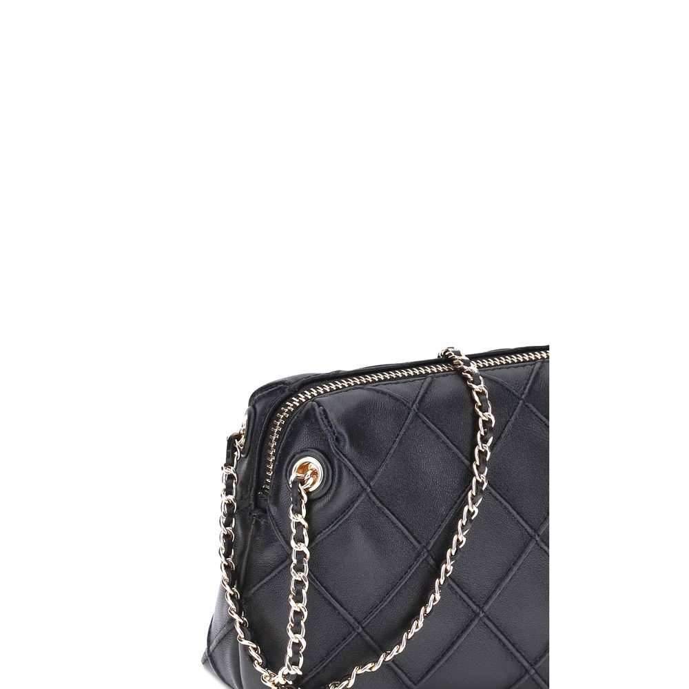 Black Calf Leather Bos Taurus Shoulder Bag Tory Burch
