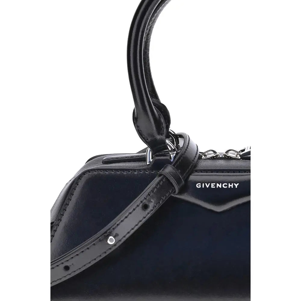 Black Calf Leather Bos Taurus Handbag Givenchy