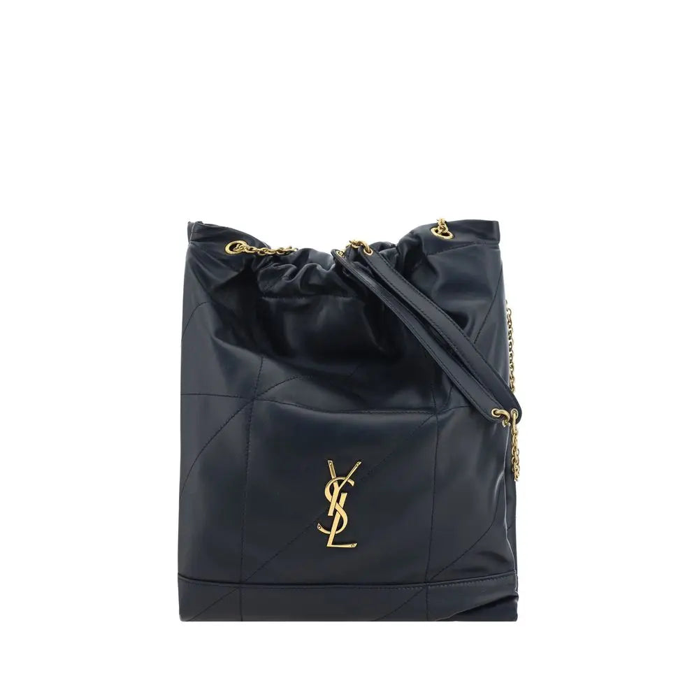 Black Lamb Ovis Aries Aries Shoulder Bag Saint Laurent