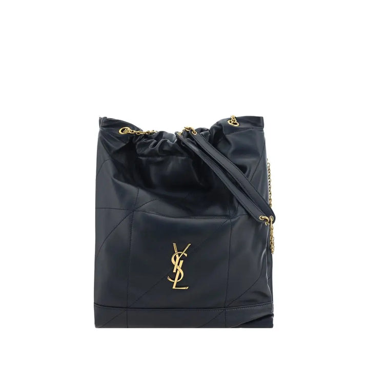 Black Lamb Ovis Aries Aries Shoulder Bag Saint Laurent