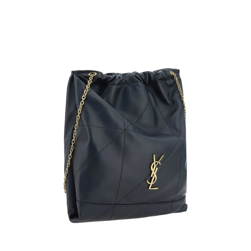 Black Lamb Ovis Aries Aries Shoulder Bag Saint Laurent