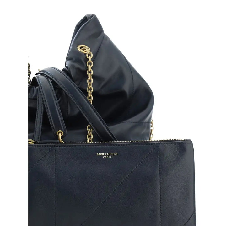 Black Lamb Ovis Aries Aries Shoulder Bag Saint Laurent
