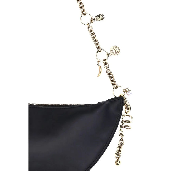 Black Calf Leather Bos Taurus Shoulder Bag Chloé