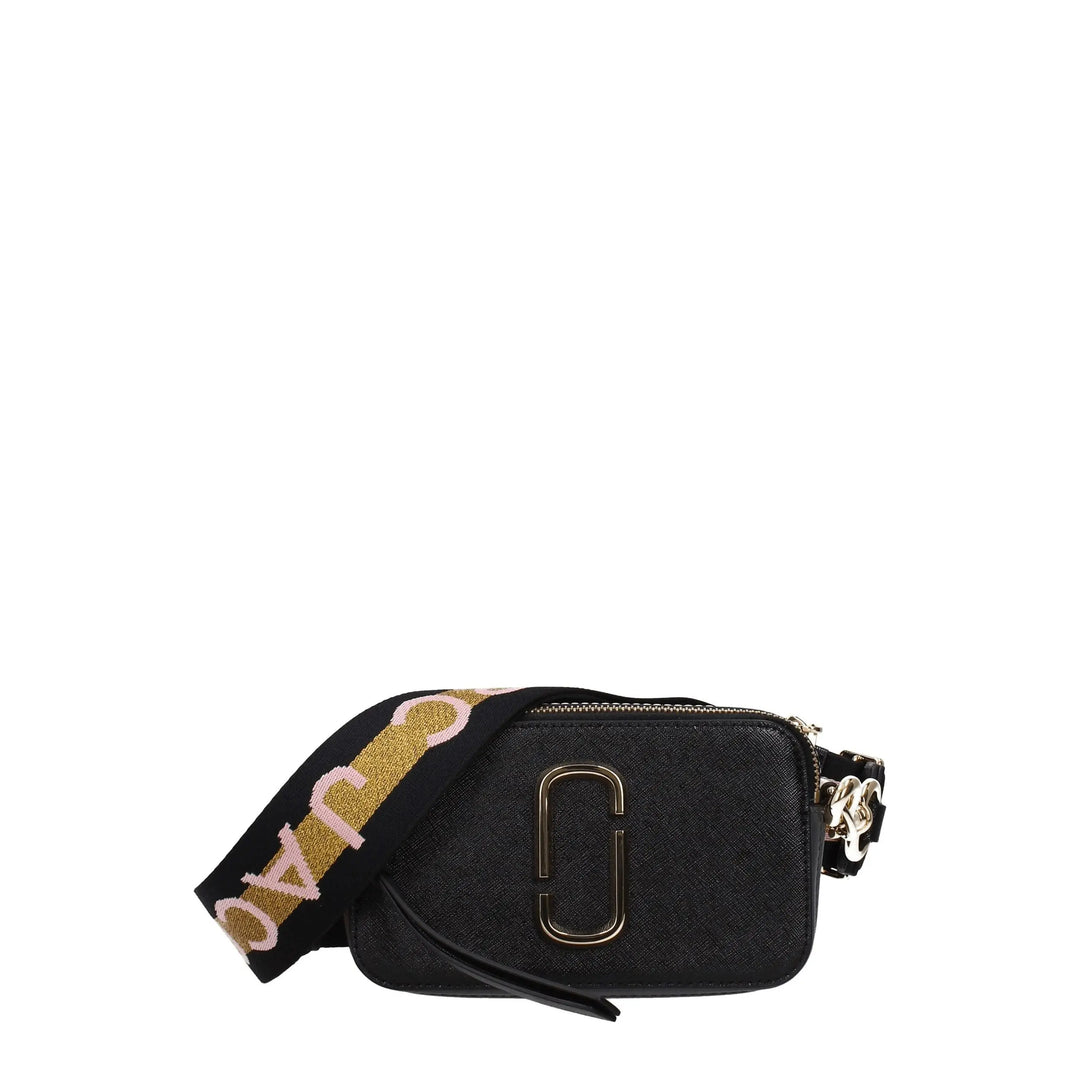 Black Leather Crossbody Bag Marc Jacobs