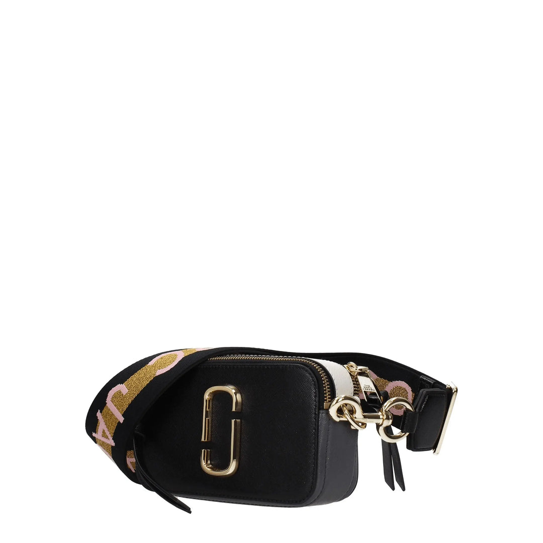 Black Leather Crossbody Bag Marc Jacobs