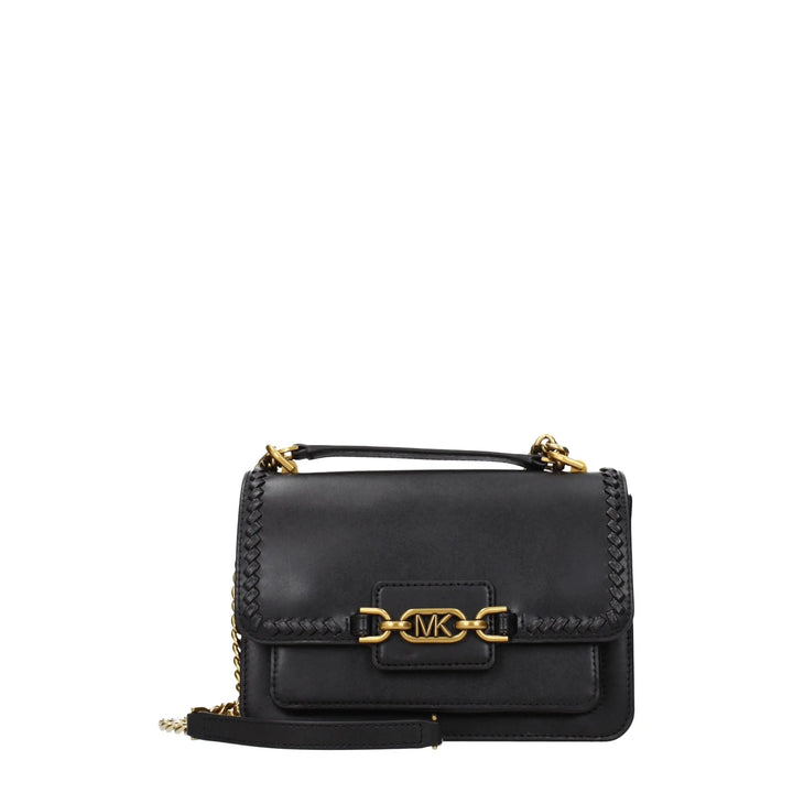Black Leather Shoulder Bag Michael Kors