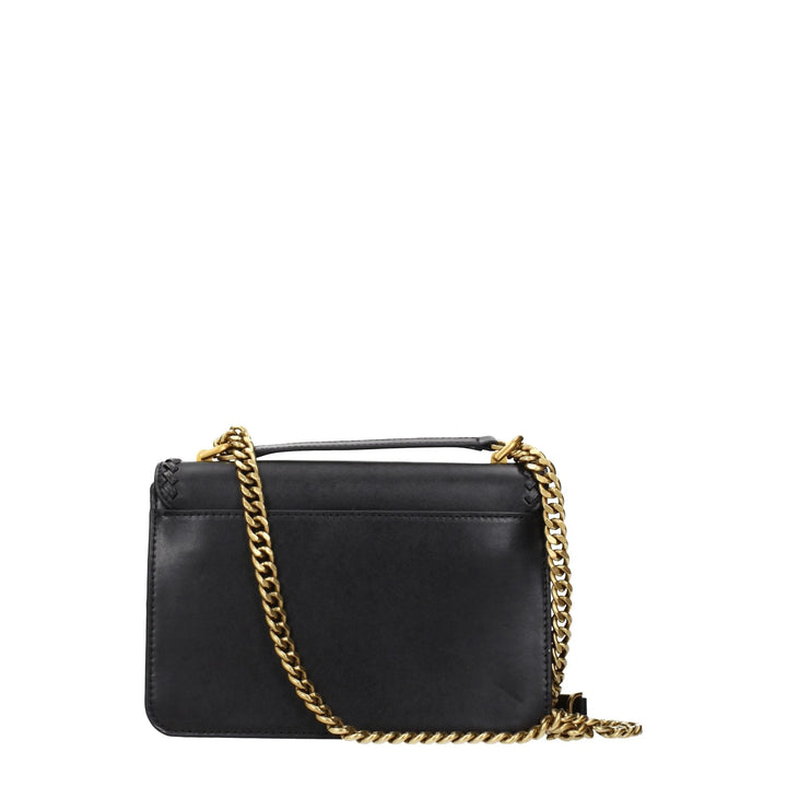 Black Leather Shoulder Bag Michael Kors