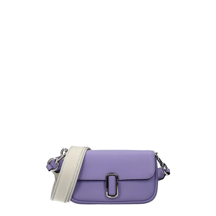 Purple Leather Crossbody Bag Marc Jacobs