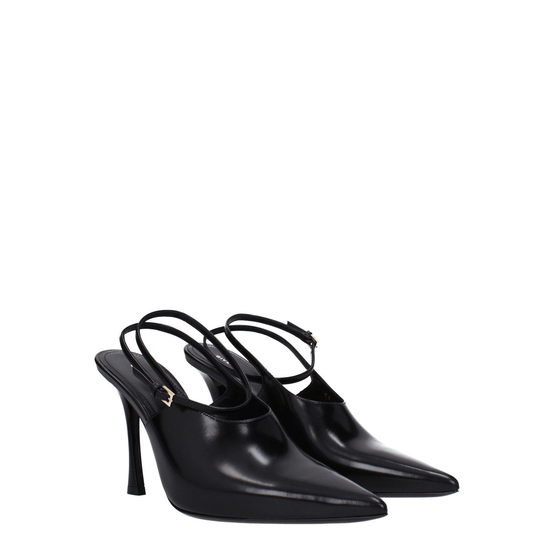 Black Leather High Heel Pumps Givenchy