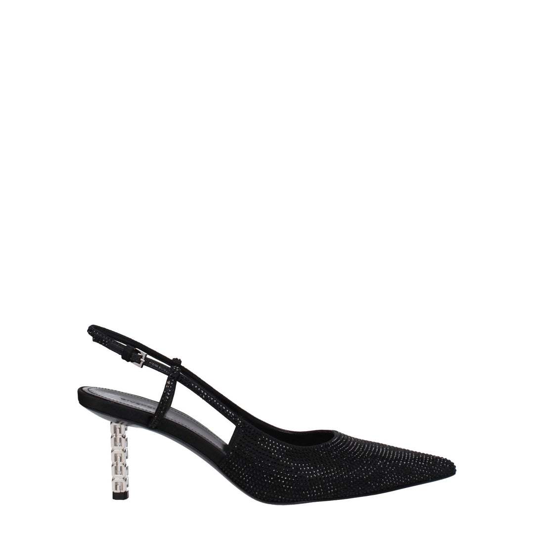 Black Fabric High Heel Pumps Givenchy
