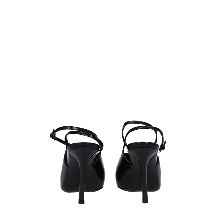 Black Leather High Heel Pumps Givenchy
