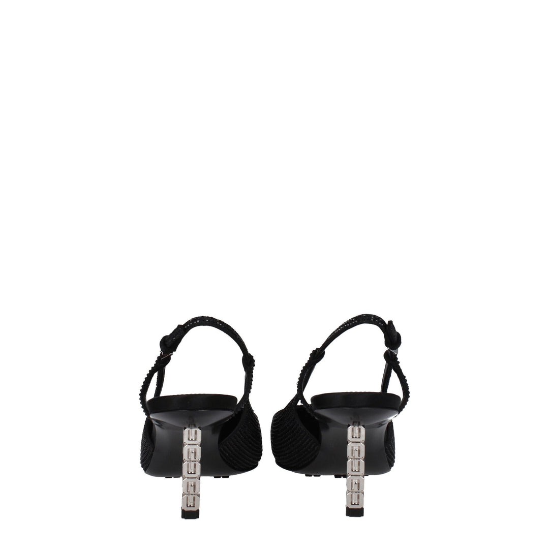 Black Fabric High Heel Pumps Givenchy